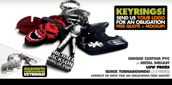Keyrings Deal! / Call us! 1800 MAMMOTH