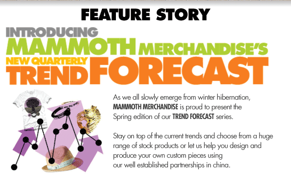 Feature Story - Trend Forecast