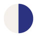 BONE/BLUE STRIPE