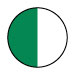 EMERALDGREEN/WHITE