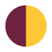 MAROON/GOLD