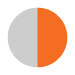 SILVER/ORANGE
