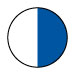 WHITE/ROYAL BLUE
