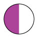 PURPLE/WHITE