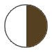 WHITE/BROWN