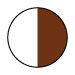 WHITE/BROWN
