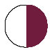 WHITE/MAROON
